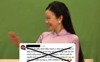 MC Bích Hồng xin lỗi sau phát ngôn về diễu binh