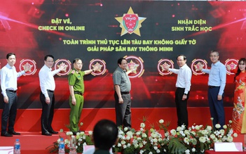 Khánh thành nhà ga T3 Tân Sơn Nhất: Thủ tướng đề nghị nhân rộng giải pháp lên tàu bay bằng VNeID