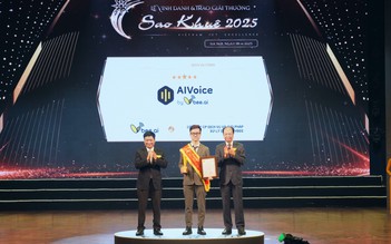 Vbee AIVoice - Công nghệ giọng nói Việt được vinh danh tại Giải thưởng Sao Khuê 2025