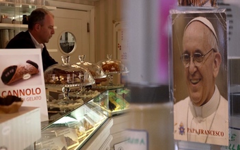 'Khẩu vị giản dị' của Giáo hoàng Francis qua hồi ức của chủ tiệm gelato