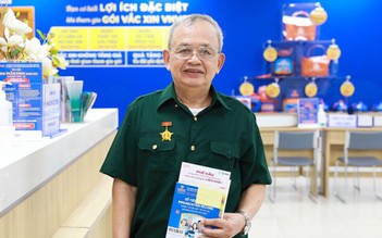 VNVC tiêm miễn phí vắc xin cúm cho cựu binh, thương bệnh binh