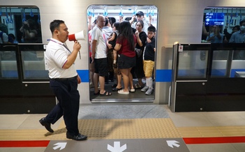 Metro Bến Thành - Suối Tiên mở cửa đến 23 giờ các ngày trước lễ 30.4