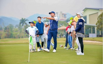 Giám đốc HV Golf Jack Nicklaus mong nhiều golfer trẻ Việt Nam vươn tầm quốc tế