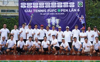 Sôi động Giải Tennis FUFC Open lần 6: Gắn kết, sẻ chia và lan tỏa yêu thương