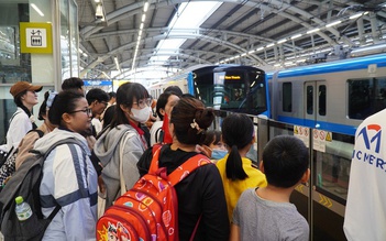 Metro miễn phí vé cho người dân TP.HCM chơi lễ 'thả ga'