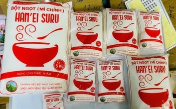 Bộ Y tế yêu cầu tạm dừng lưu thông bột ngọt vi phạm qui định về nhãn hàng hóa