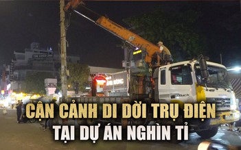 TP.HCM: Di dời trụ điện án ngữ tại dự án nghìn tỉ
