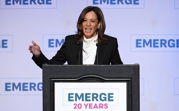 Bà Harris công kích 100 ngày đầu nắm quyền của ông Trump