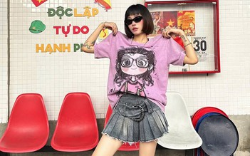 Lên đồ với áo phông họa tiết ‘khuấy động’ phong cách đường phố