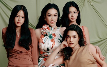 'Bom sex' gốc Việt Chung Lệ Đề khoe 3 con gái xinh đẹp