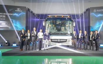 Xuất khẩu xe bus cao cấp thương hiệu Mercedes-Benz do THACO sản xuất