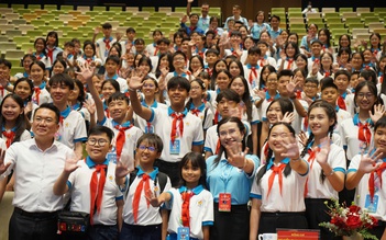 Đại biểu Cháu ngoan Bác Hồ tự hào về đất nước, tự hào là người Việt Nam