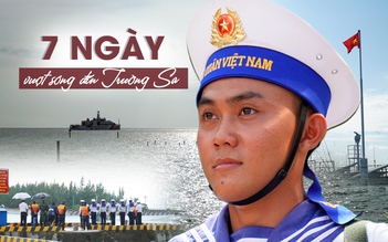7 ngày vượt sóng đến Trường Sa và nhà giàn DK1
