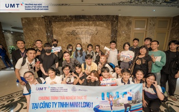 Sinh viên UMT học qua trải nghiệm: Chuyến đi thay đổi tư duy