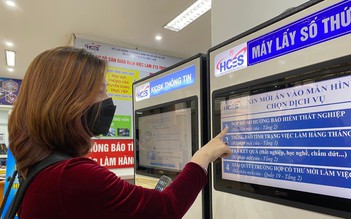 Hồ sơ chi trả bảo hiểm thất nghiệp được tiếp nhận qua Cổng dịch vụ công BHXH