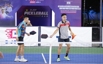 Lý Hoàng Nam - Trịnh Linh Giang đánh bại cặp đôi số 1 pickleball châu Á