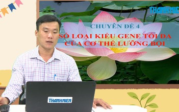 BÍ QUYẾT ÔN THI THPT 2025 | Môn sinh học | Chuyên đề 4 | Số loại kiểu gene tối đa của cơ thể lưỡng bội