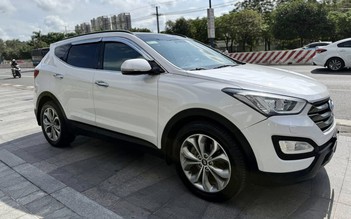 Hyundai Santa Fe đời 2015 giá tầm 600 triệu đồng, có nên xuống tiền?