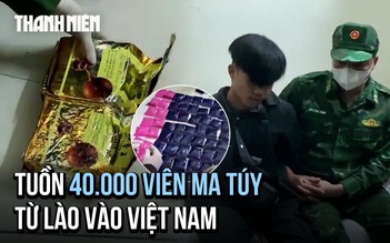 Chặn đứng 'chuyến hàng' 40.000 viên ma túy từ Lào vào Việt Nam