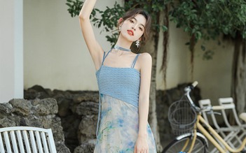 Chân váy hoa 'đốn tim' các nàng thơ ngày hè