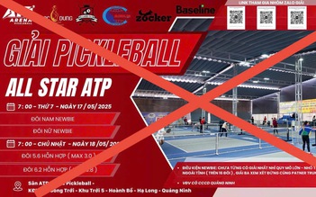 Ngăn chặn giải pickleball trái phép tại Hạ Long: Sẽ xử lý theo quy định pháp luật