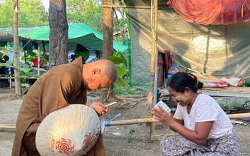 Đoàn Phật giáo, phật tử TP.HCM cứu trợ gần 8,6 tỉ đồng giúp người dân Myanmar