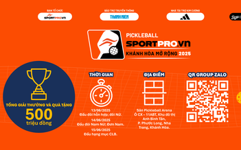 Pickleball Sportpro.vn 2025: Bùng nổ cùng Lễ hội Văn hóa - Du lịch biển Nha Trang 2025