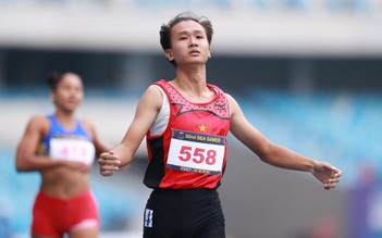Trần Thị Nhi Yến tung nước rút thần tốc đoạt HCĐ điền kinh châu Á