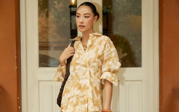 Đi làm đi chơi đều đẹp với cặp đôi áo và chân váy dài