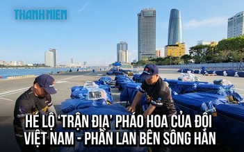 Chiêm ngưỡng trận địa pháo hoa bên sông Hàn: Khi ánh sáng kể chuyện văn hóa hai châu lục