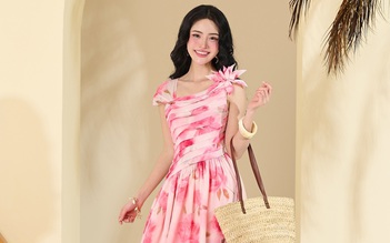 Nhẹ bước trong nắng với những thiết kế họa tiết bay bổng