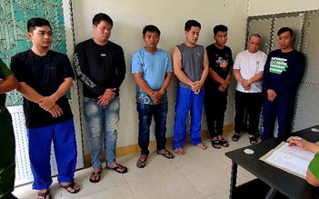 Tạm giữ hình sự nhóm nghi phạm đập phá quán phở, tạt sơn nhà dân