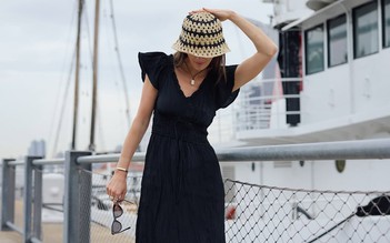 Đẹp dịu dàng, sang trọng cùng trang phục linen tự nhiên