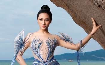Hoa hậu Đinh Như Phương khoe đường cong nóng bỏng