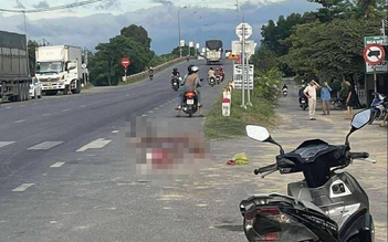 Quảng Trị: Truy tìm phương tiện rời khỏi hiện trường vụ tai nạn chết người