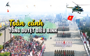 Toàn cảnh tổng duyệt diễu binh diễu hành, tiến tới đại lễ 30.4