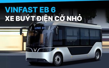 Xe buýt điện VinFast EB 6 vừa trình làng có gì hấp dẫn?