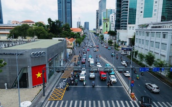 Thêm giao lộ trung tâm TP.HCM vẽ vạch mắt võng, người dân chú ý kẻo dính phạt