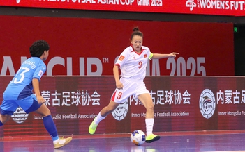 Lịch thi đấu đội futsal nữ Việt Nam: Trước trận tứ kết châu Á, gặp Iran ngày nào?