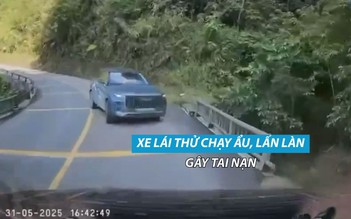 Xe lái thử của hãng ô tô Trung Quốc lấn làn, gây tai nạn tại Cao Bằng