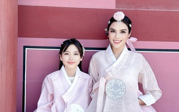 Nhan sắc 'xinh như hoa hậu nhí' của con gái MC Kim Huyền Sâm