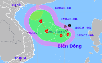 Bão số 1 sắp hình thành, ảnh hưởng Quảng Trị - Quảng Ngãi