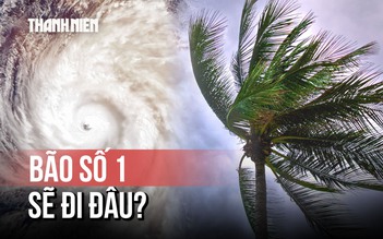 2 kịch bản đường đi của bão số 1: Vùng biển tỉnh nào sẽ chịu ảnh hưởng?
