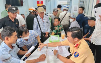 Ai cũng mong được nộp nhanh phạt nguội