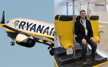 Máy bay sắp có ghế đứng như xe đò?