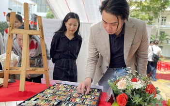 Kẹp tóc thêu tay của cô gái Tây nguyên nhận được đơn đặt hàng từ nước ngoài