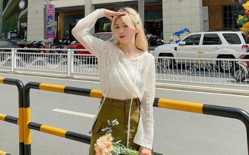 Tạo vẻ đẹp năng động, phá cách với chân váy túi hộp