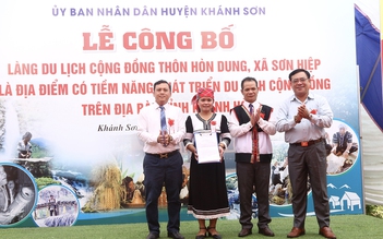 Hòn Dung - Điểm đến giàu bản sắc trên bản đồ du lịch cộng đồng Khánh Hòa