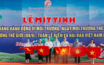Quảng Trị chống ô nhiễm nhựa