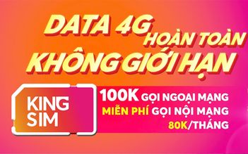 Vietnamobile ra mắt sim hoàn toàn không giới hạn dung lượng data 4G